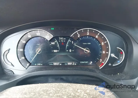 2019 BMW X3 Sdrive30I z USA, uszkodzony, nr VIN 5UXTR7C59KLF27704